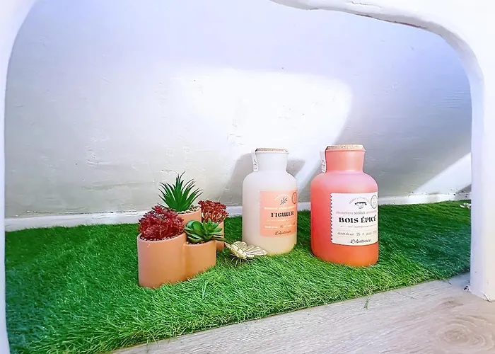 Charming Terrace And Parking Apartment *